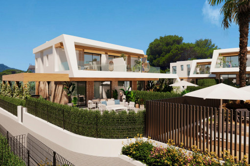 Luxuriöses Wohnprojekt - Doppelhaushälften mit 3 Schlafzimmern und Pool in Cala Ratjada