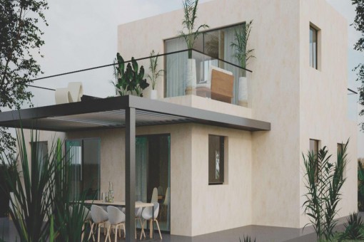 Modernes Neubauchalet in beliebtem Wohngebiet in Bahia Grande