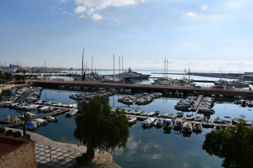 Wohnung mit Meerblick am kleinen Hafen von Can Barbara in Palma