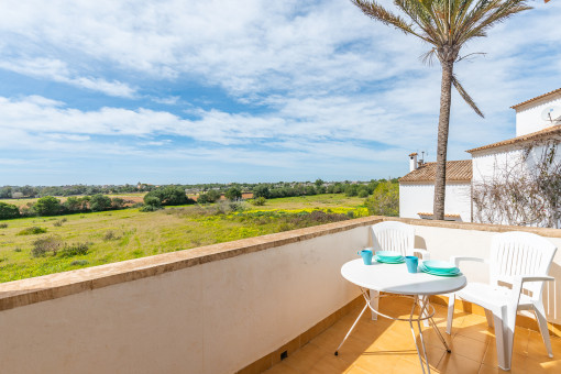 Herrliche Terrasse mit Ausblick