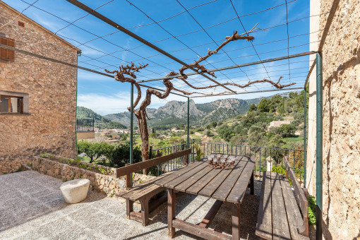 Separate Terrasse
