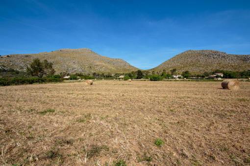 Blick auf die Berge