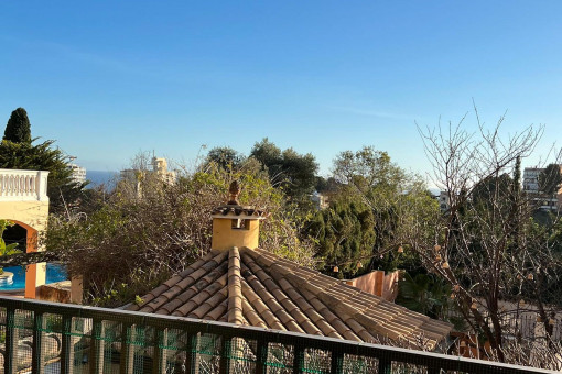View from the balcony