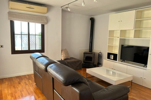 Fire place in the living area