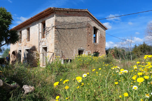 Außenansicht des Finca Grundstücks