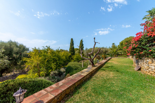 Gartenbereich und Weitblick