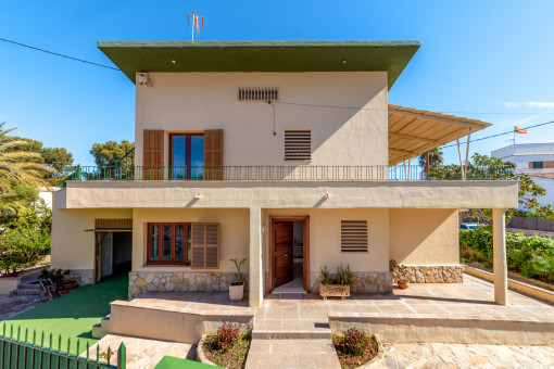 Schönes Haus in Son Veri Nou mit Garten, nur 200 m vom Strand entfernt