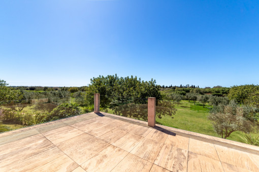 Terrasse mit Aussicht