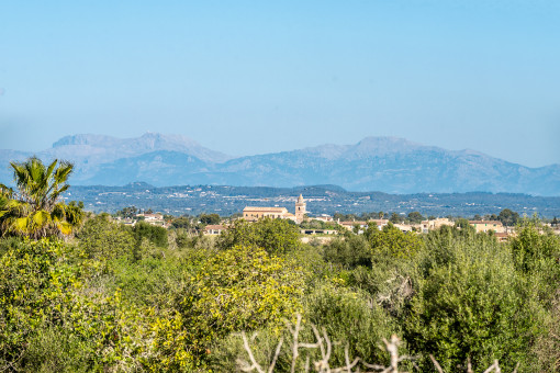 Beeindruckender Blick bis aufs Tramuntanagebirge