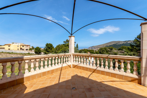 Terrasse mit Meerblick