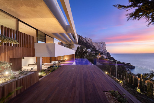 Designervilla mit unbeschreiblichen Ausblicken in der Cala Llamp