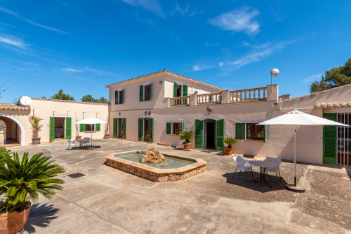 Patio der Finca