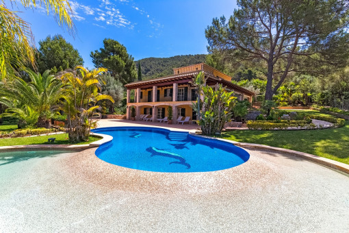 Traumhaftes Finca-Anwesen bei Puerto Andratx mit Blick auf den Hafen und absoluter Privatsphäre