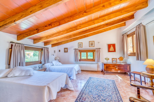 Schönes Doppel-Schlafzimmer