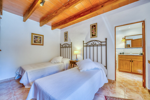 Schlafzimmer mit Bad en Suite