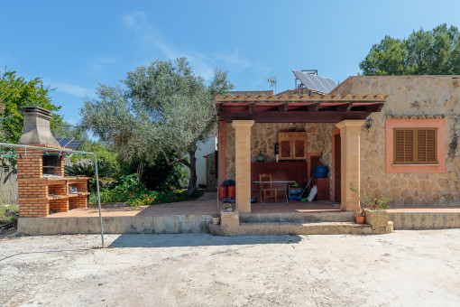Aussenansicht der Finca