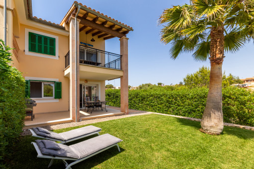 Traumhafte Erdgeschosswohnung mit Strandzugang in Cala Anguila