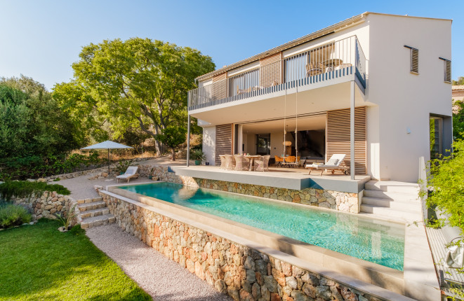 Exklusive und energieeffiziente Traumvilla mit Pool und Weitblick in Alaró
