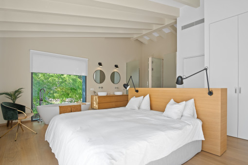 Schlafzimmer mit Badezimmer en Suite