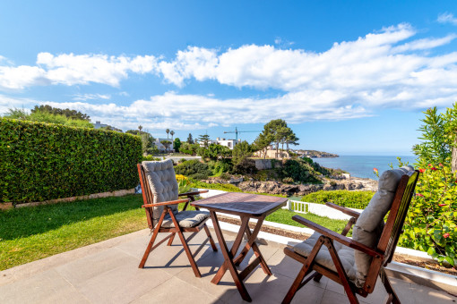 Atemberaubende Meerblick-Terrasse