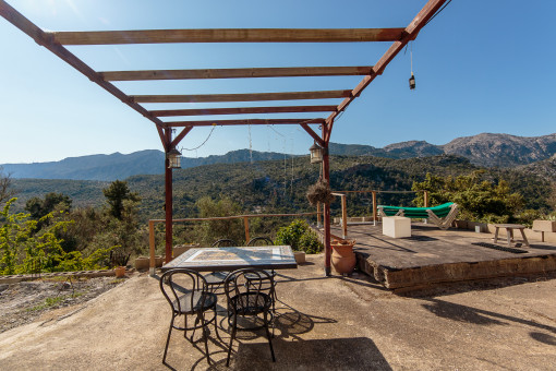 Terrasse mit Weitblick