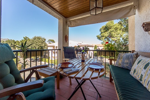 Gepflegtes zwei-Schlafzimmer-Apartment mit Garage in Pinaret von Puerto Pollensa