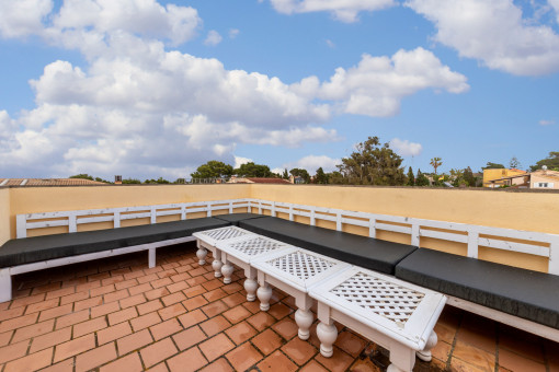 Terrasse mit Loungebereich