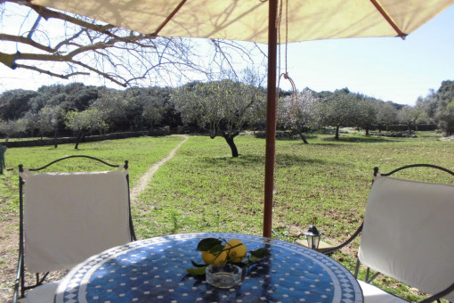 Terrasse eines Zimmers