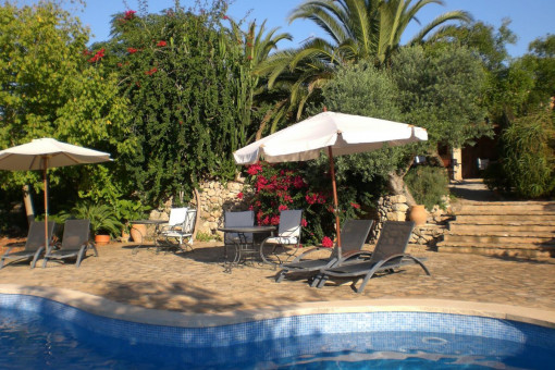 Poolbereich