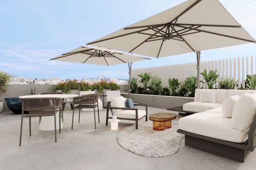 Fantastische Dachterrasse
