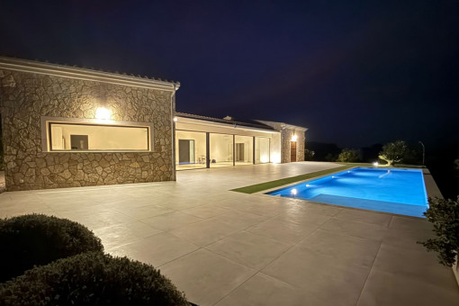 Atmosphäre bei Nacht