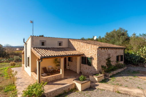 Wunderschöne Finca in Santa Margalida, hochwertig erbaut in perfekter Ausrichtung