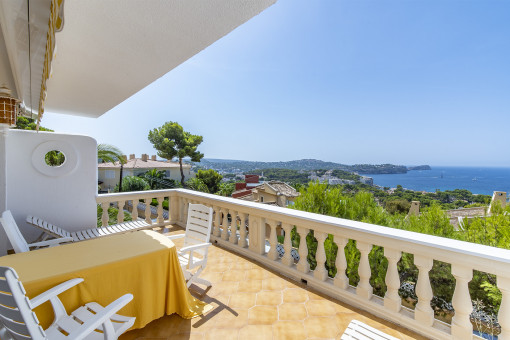 Mediterrane Doppelhaushälfte mit einem fantastischen Meerblick in gepflegter Anlage in Costa de la Calma