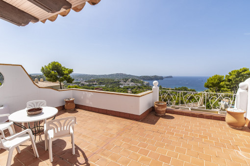 Terrasse mit Meerblick