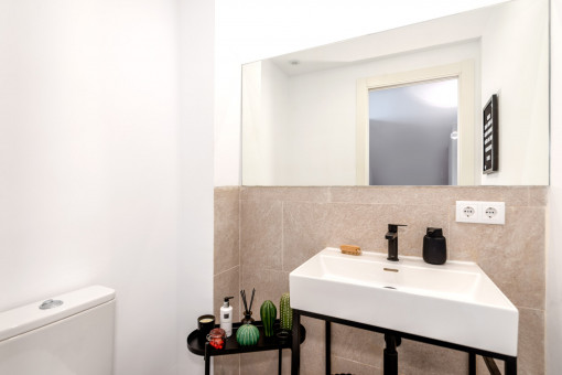 Separate Toilette