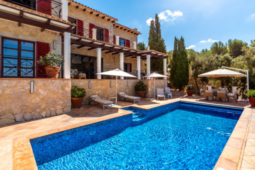Exklusive Villa bei Calvià / Son Font – Eleganz, Privatsphäre & Meerblick. Verfügbar ab 01.03.26