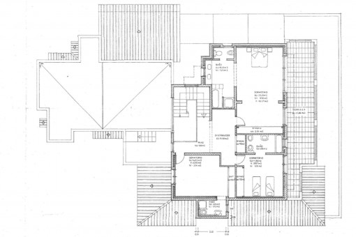 Grundriss erste Etage