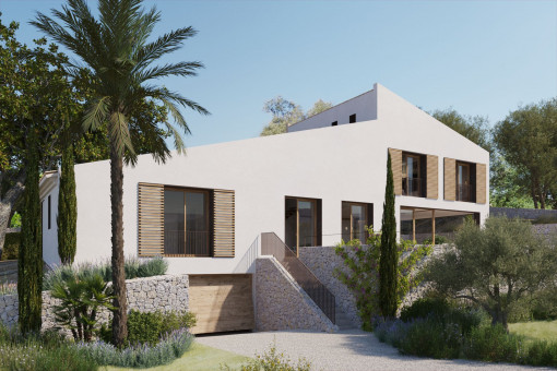 Außenansicht der Finca