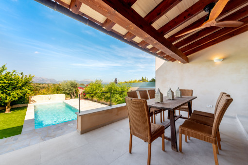 Terrasse des Stadthauses