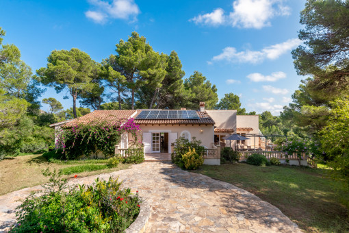 Eingang der Finca