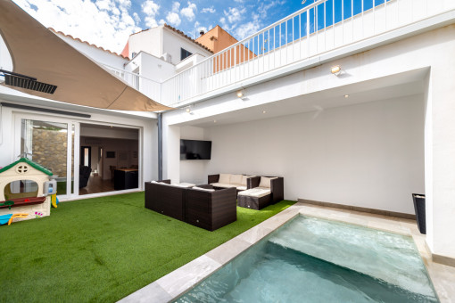 Renoviertes Dorfhaus mit Dip-Pool in Alaró