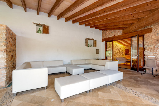 Lounge im Aussenberreich