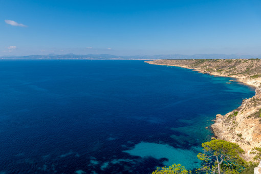 Blick über das Mittelmeer