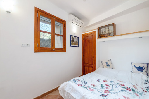 Schlafzimmer mit Klimaanlage