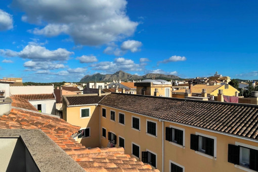 Blick von der Dachterrasse