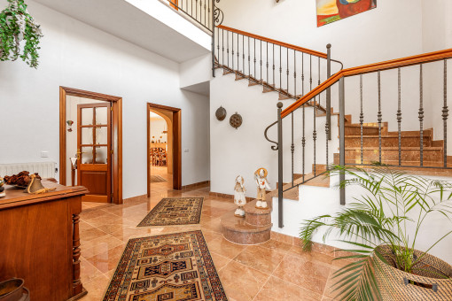 Eingangshalle der Finca