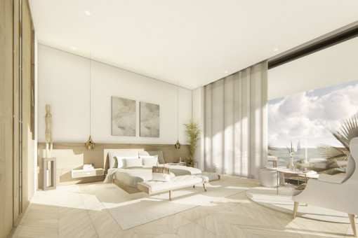 Großzügiges Schlafzimmer