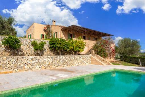 Stillvoll eingerichtete traditionelle Finca zwischen Artà und Sant Llorenç mit Panoramablick, viel Privatsphäre und modernem Komfort - von November bis Mai