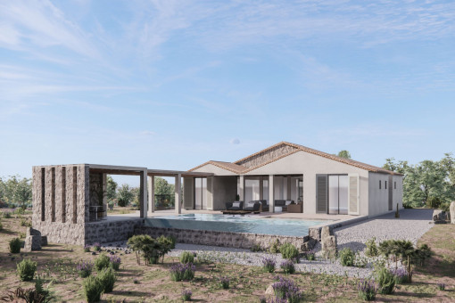 Luxus Finca-Projekt zwischen den Golfplätzen Canyamel und Capdepera in herausragender Bauausführung