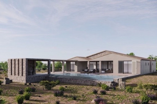 Luxus-Finca-Projekt Nähe Artá, zwischen den Golfplätzen Canyamel und Capdepera
